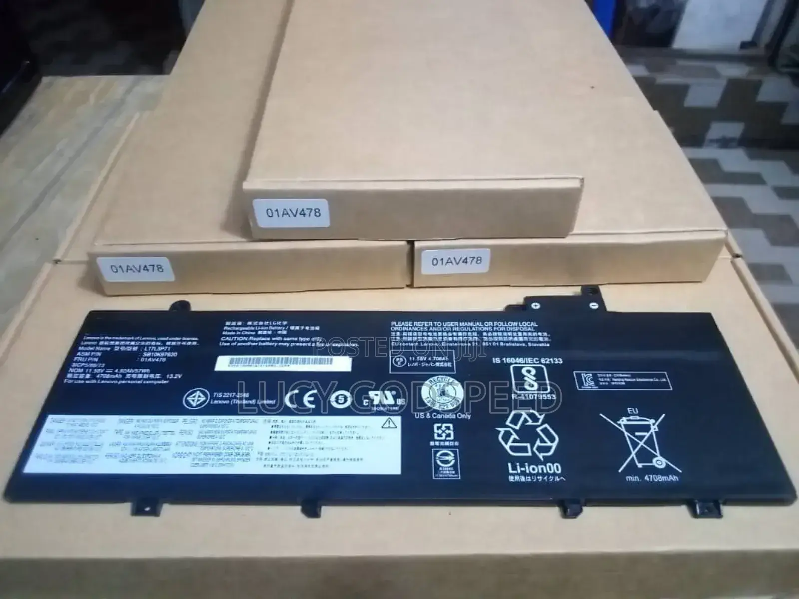 Lenovo Thinkpad T480S O1AV478