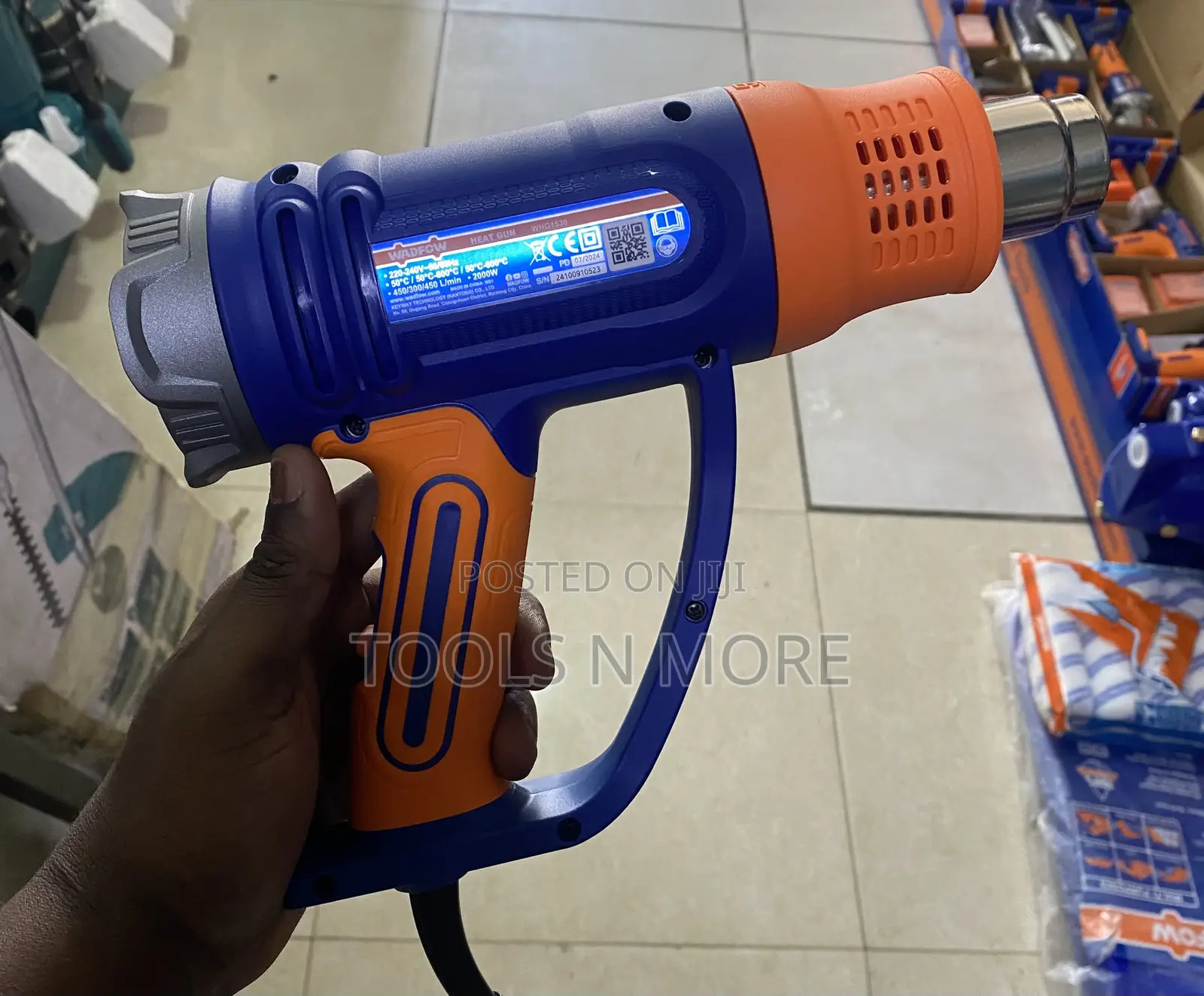 Wadfow Heat Gun 2000W (LCD Screen Adjuster)