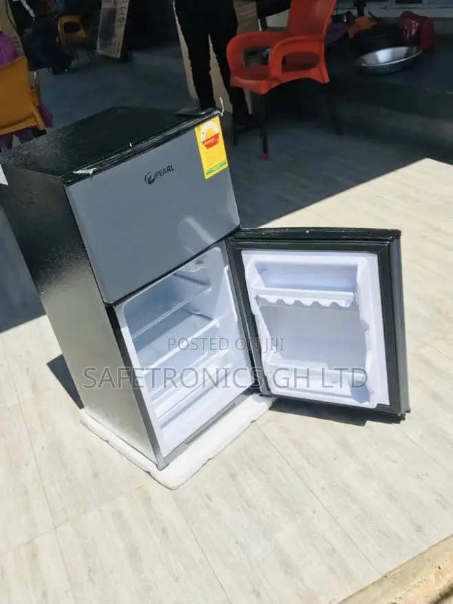 Perfect New 90 Liters Doubledoor Top Mount Pearl Fridge
