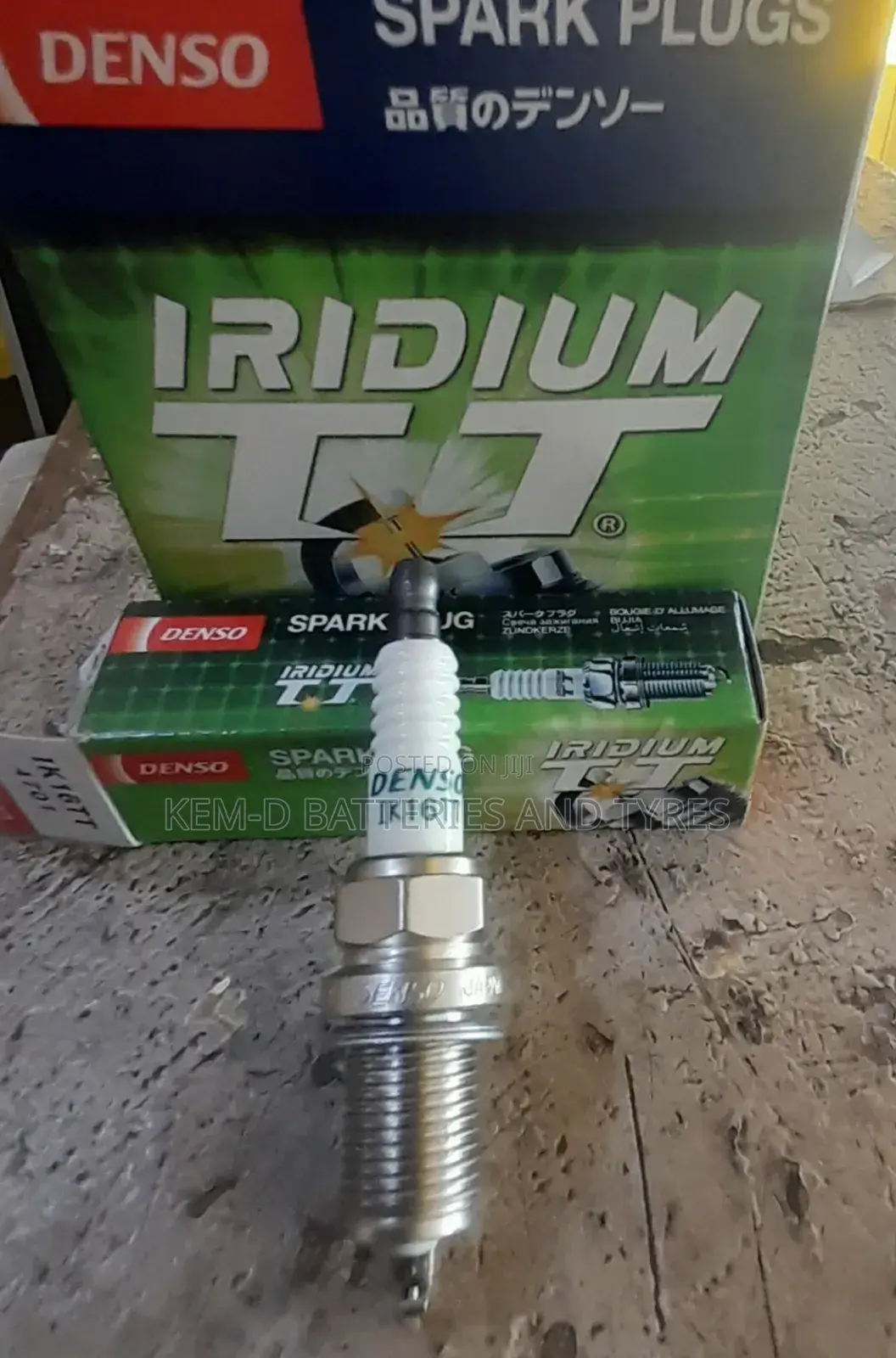 Denso IK16TT Spark Plugs. Free Spark Plug Fixing