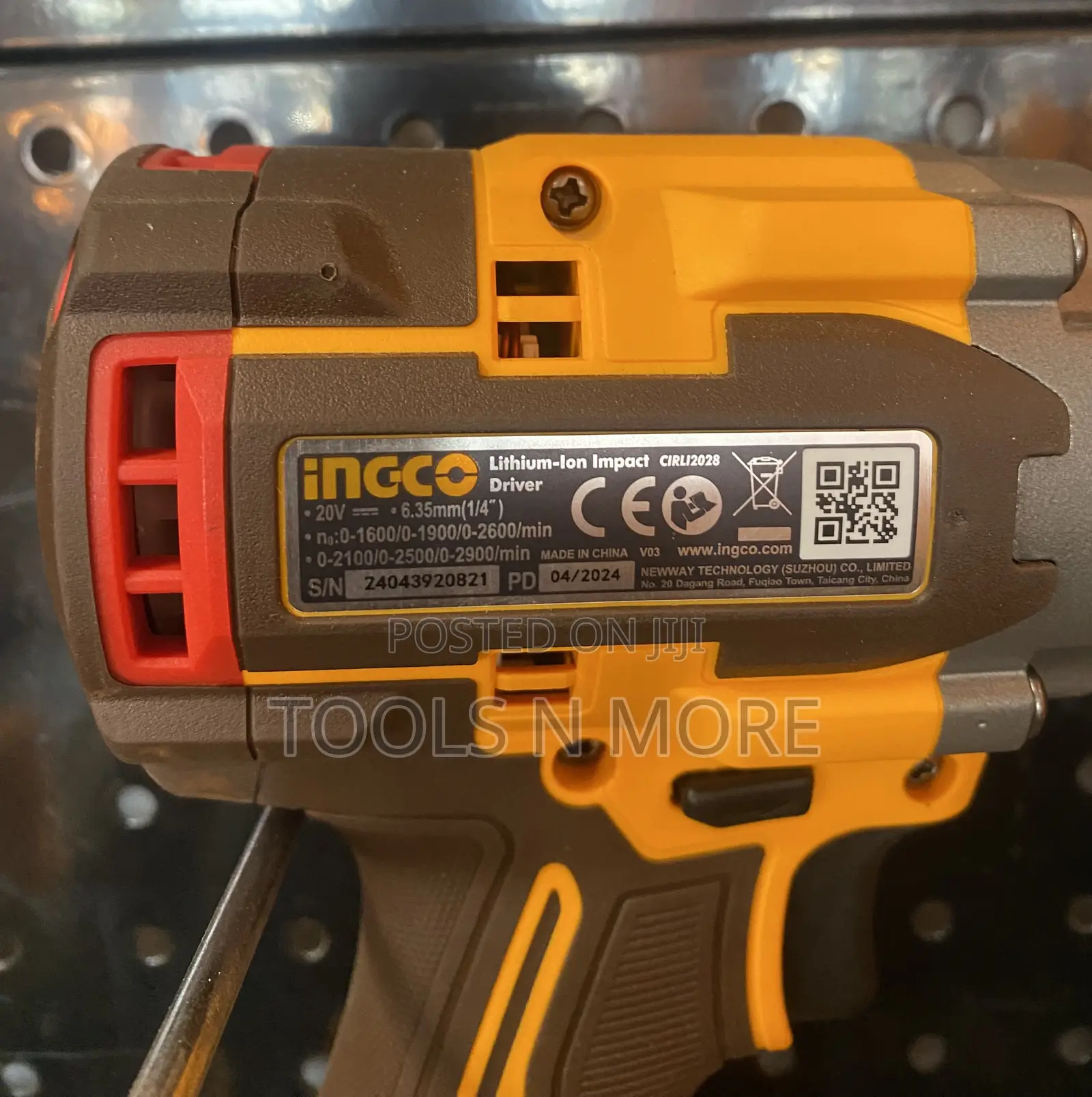 INGCO Cordless Impact Driver 20V (Brushless Motor)