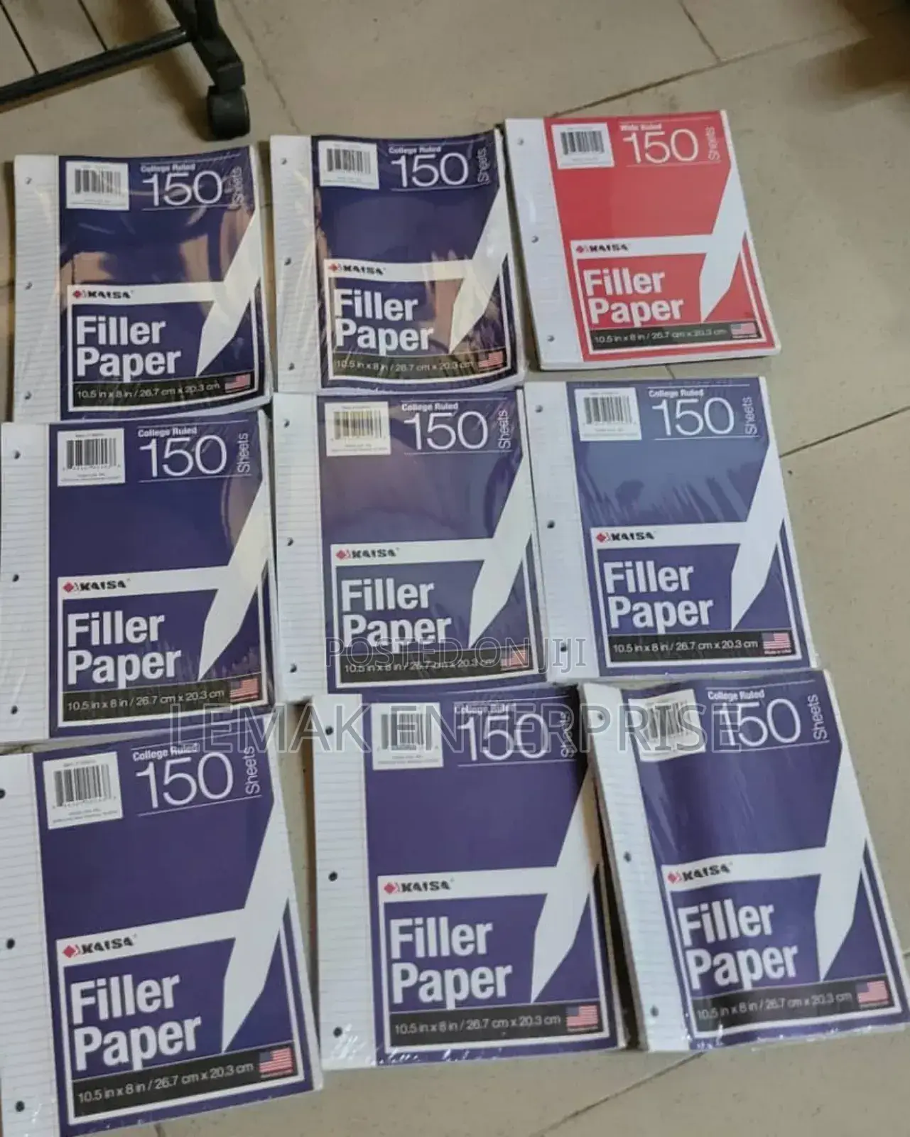 Paper 150 Sheets . Loose Leaf