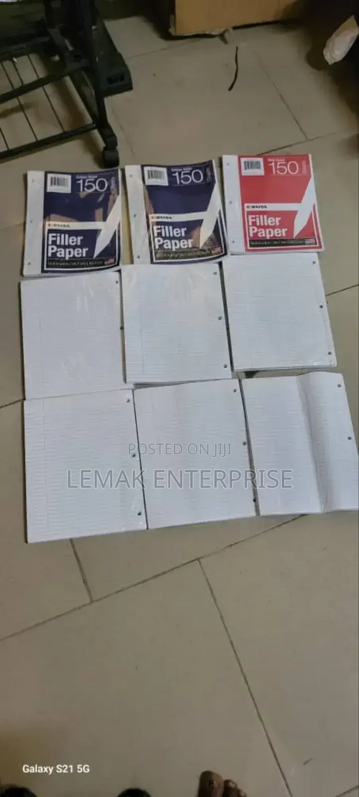 Paper 150 Sheets . Loose Leaf