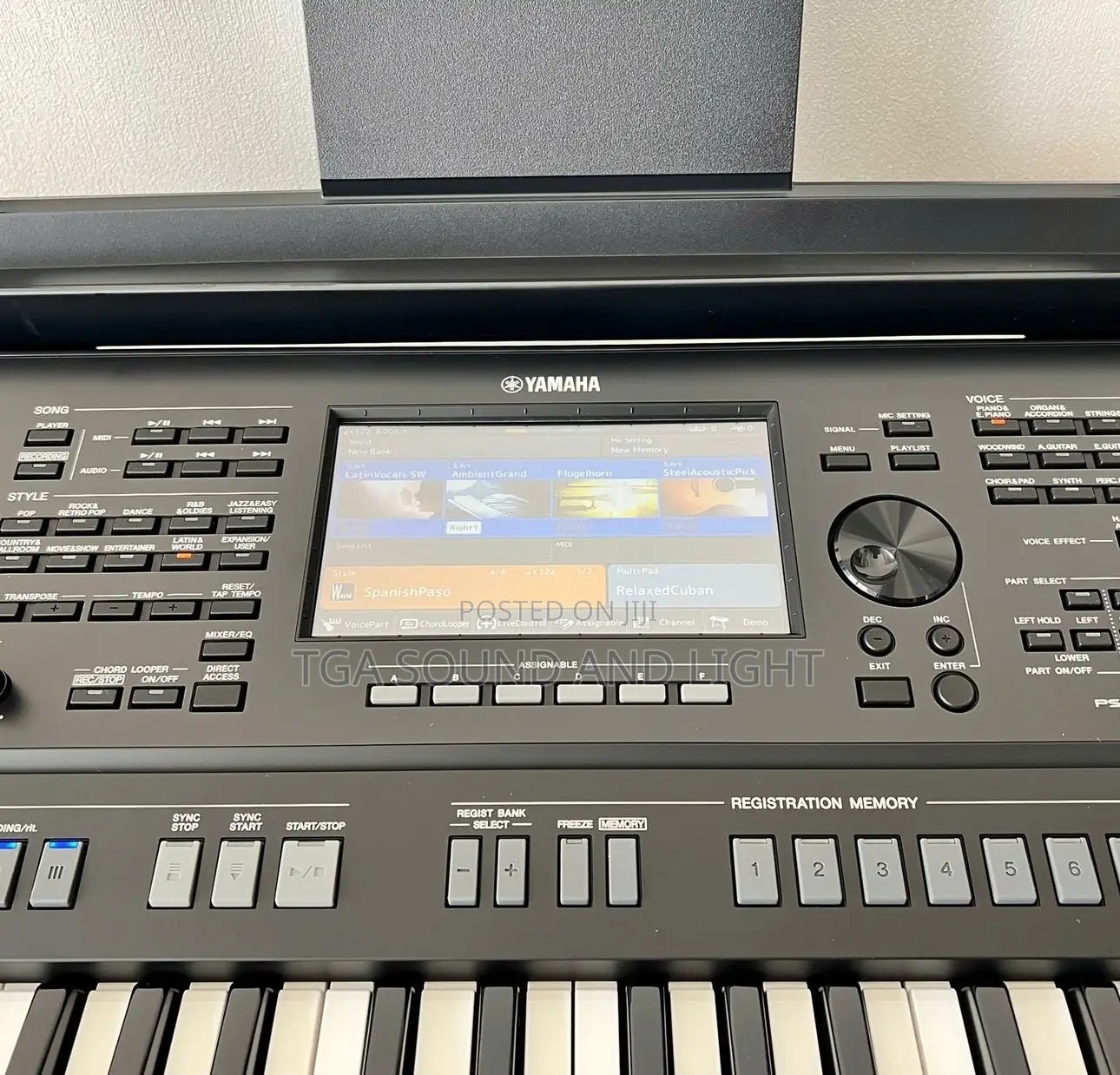 Yamaha Psr Sx720 Digital Arranger Keyboard