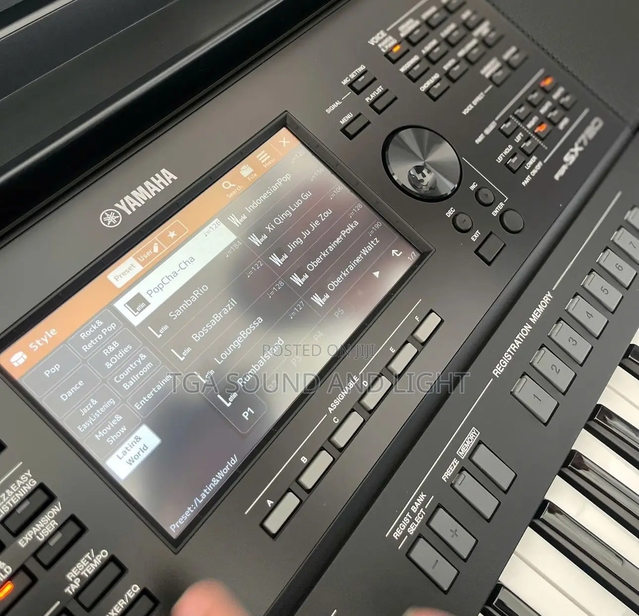 Yamaha Psr Sx720 Digital Arranger Keyboard