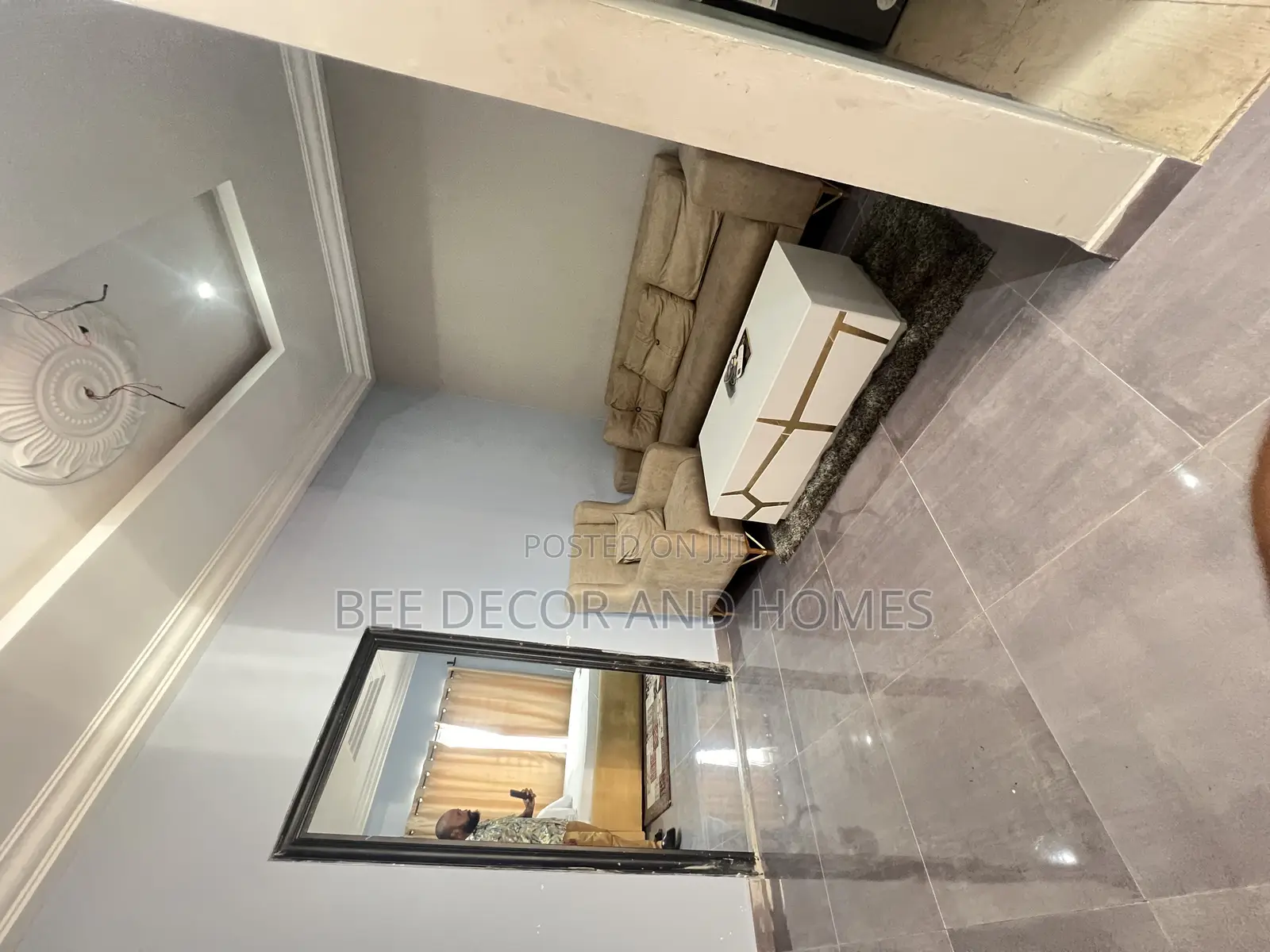 Furnished 1bdrm Room & Parlour in Bee Decor & Homes, Dzorwulu for rent