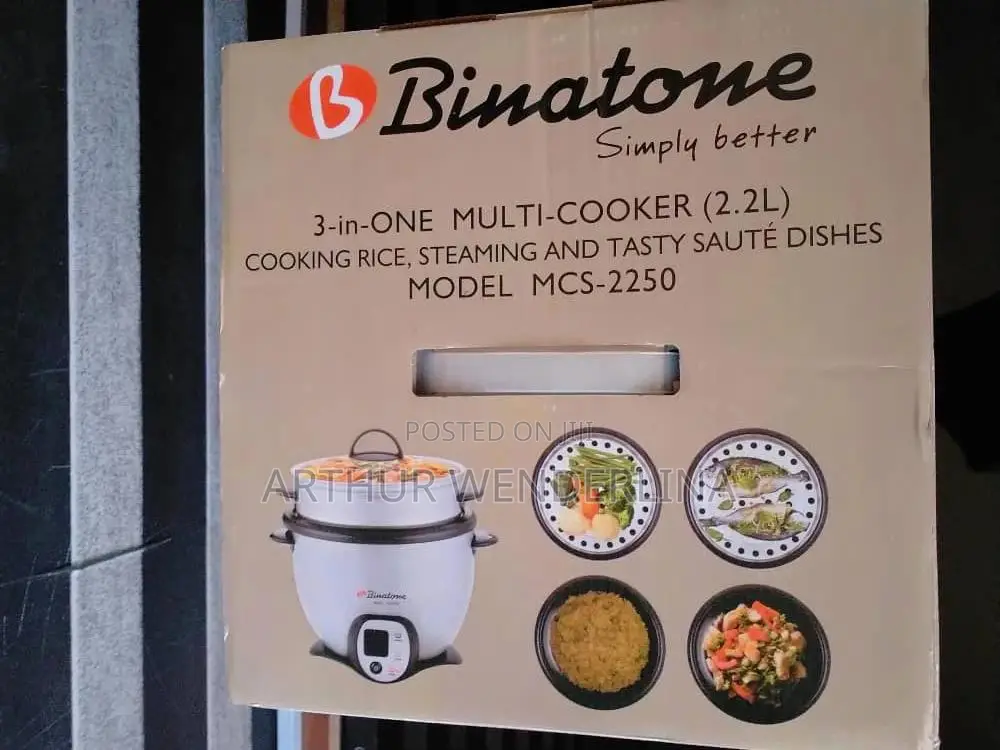 Quality 3 in 1binatone Multi - Cooker Rice Cooker