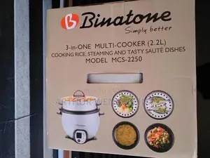 Quality 3 in 1binatone Multi - Cooker Rice Cooker