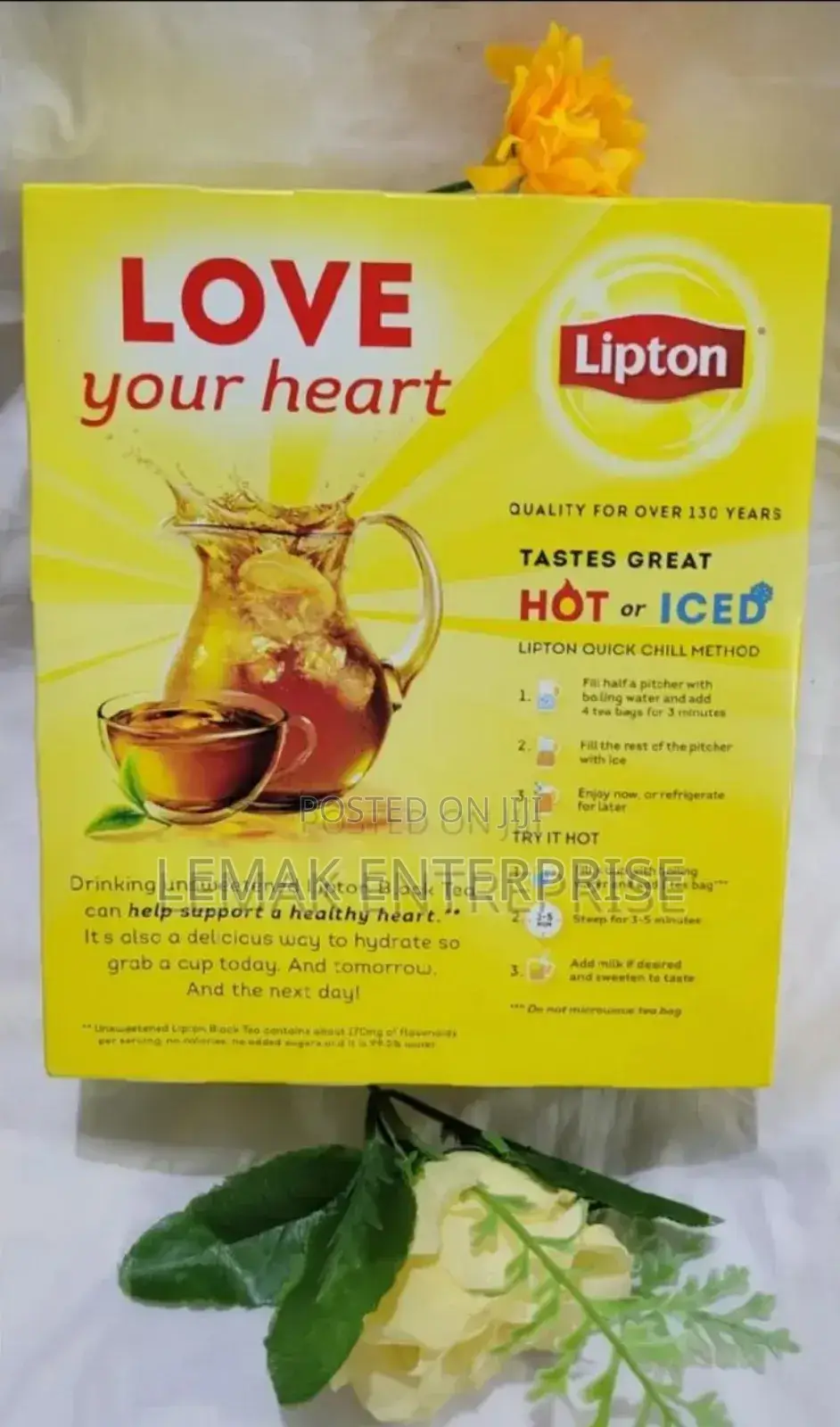 The Original Lipton Tea.104 Tea Bags
