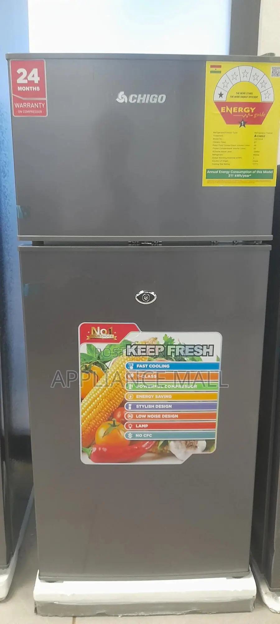 Chigo Fridge (100l)