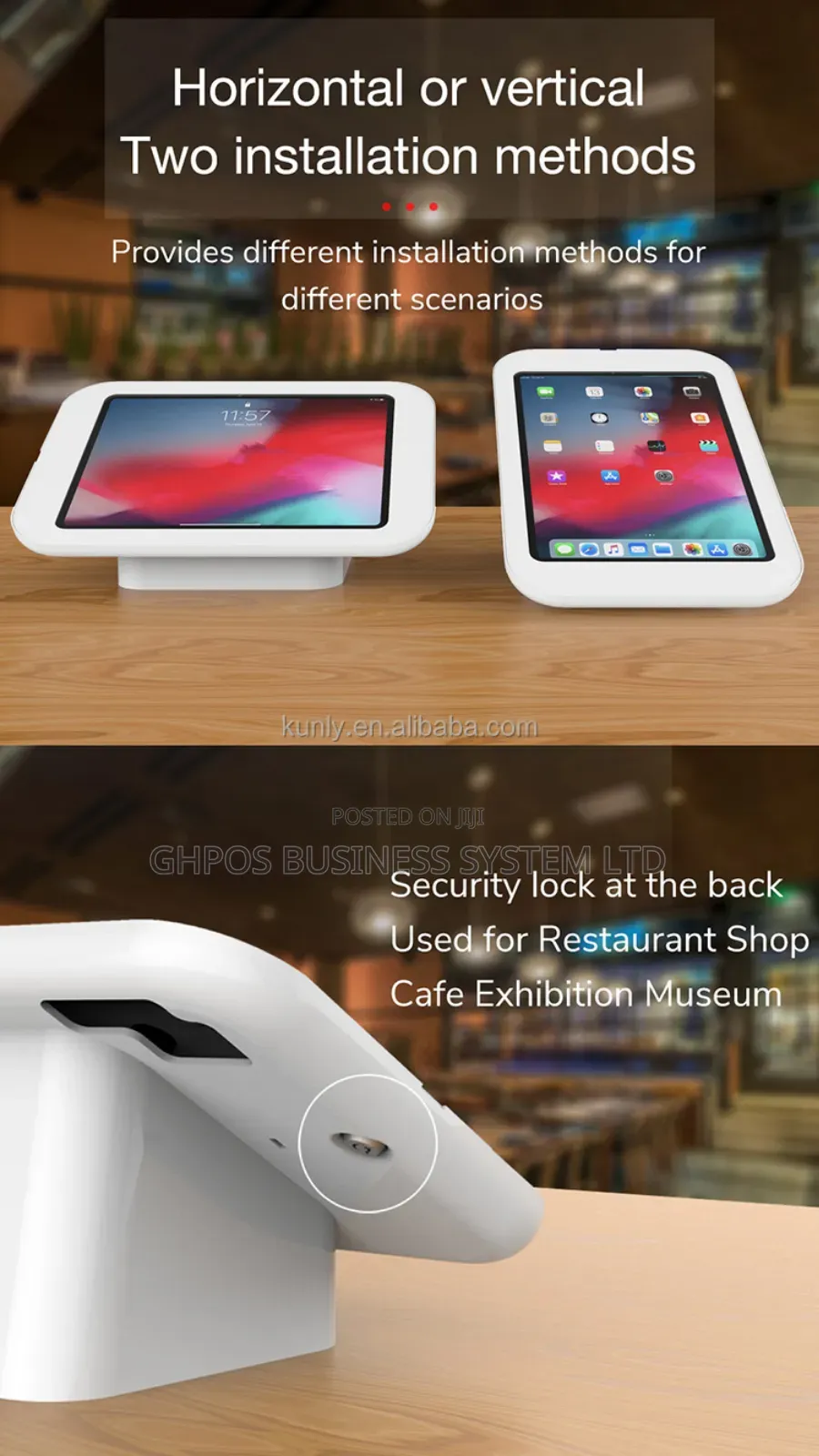 Ubero Tablet Counter POS Stand