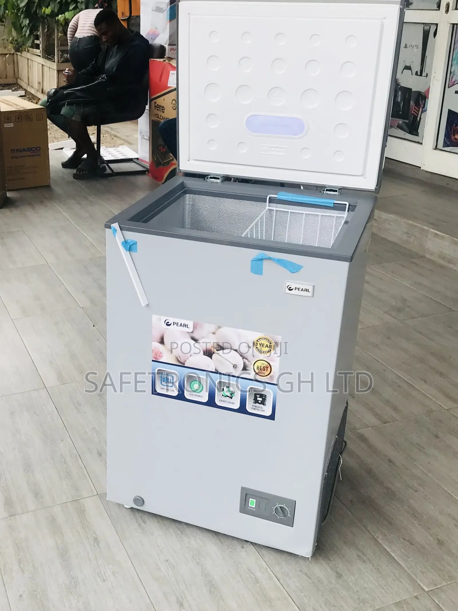 Get New 100 Liters Pearl Singledoor PCF-145 Freezer