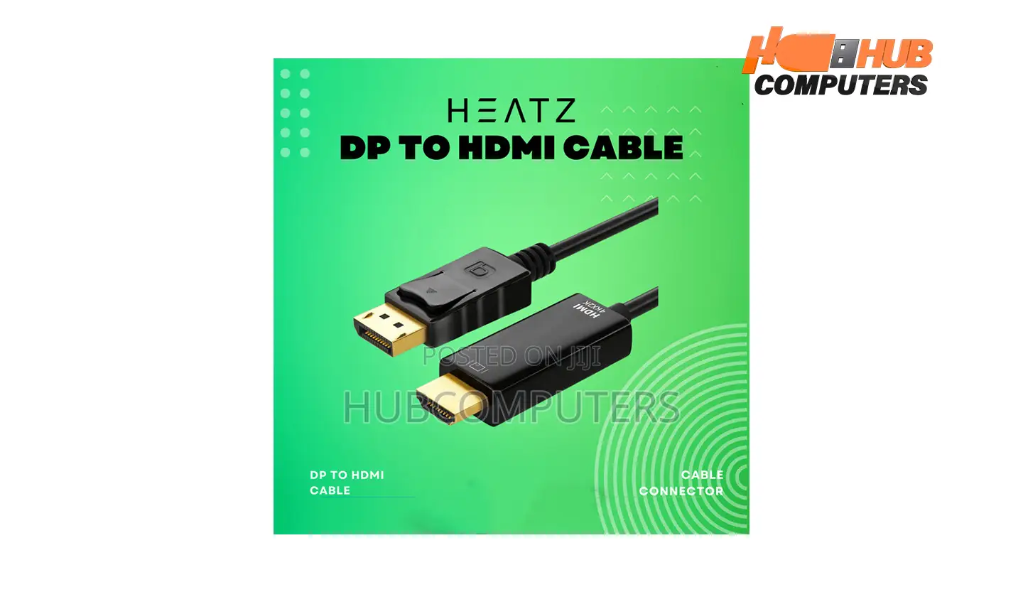 Heatz ZT71 (Display) DP to Hdmi Cable 1.8m