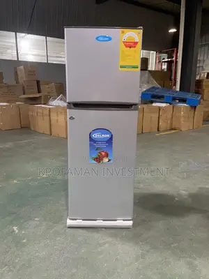 Delron Drf122 Double Door Top Freezer Fridge