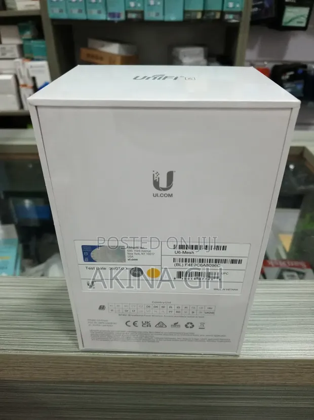 Ubiquity Unifi Ap Wifi 6 Mesh Access Point U6 Mesh 2