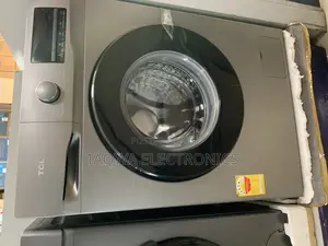 SILVER:TCL 8kg Front Load Inverter Washing Machine