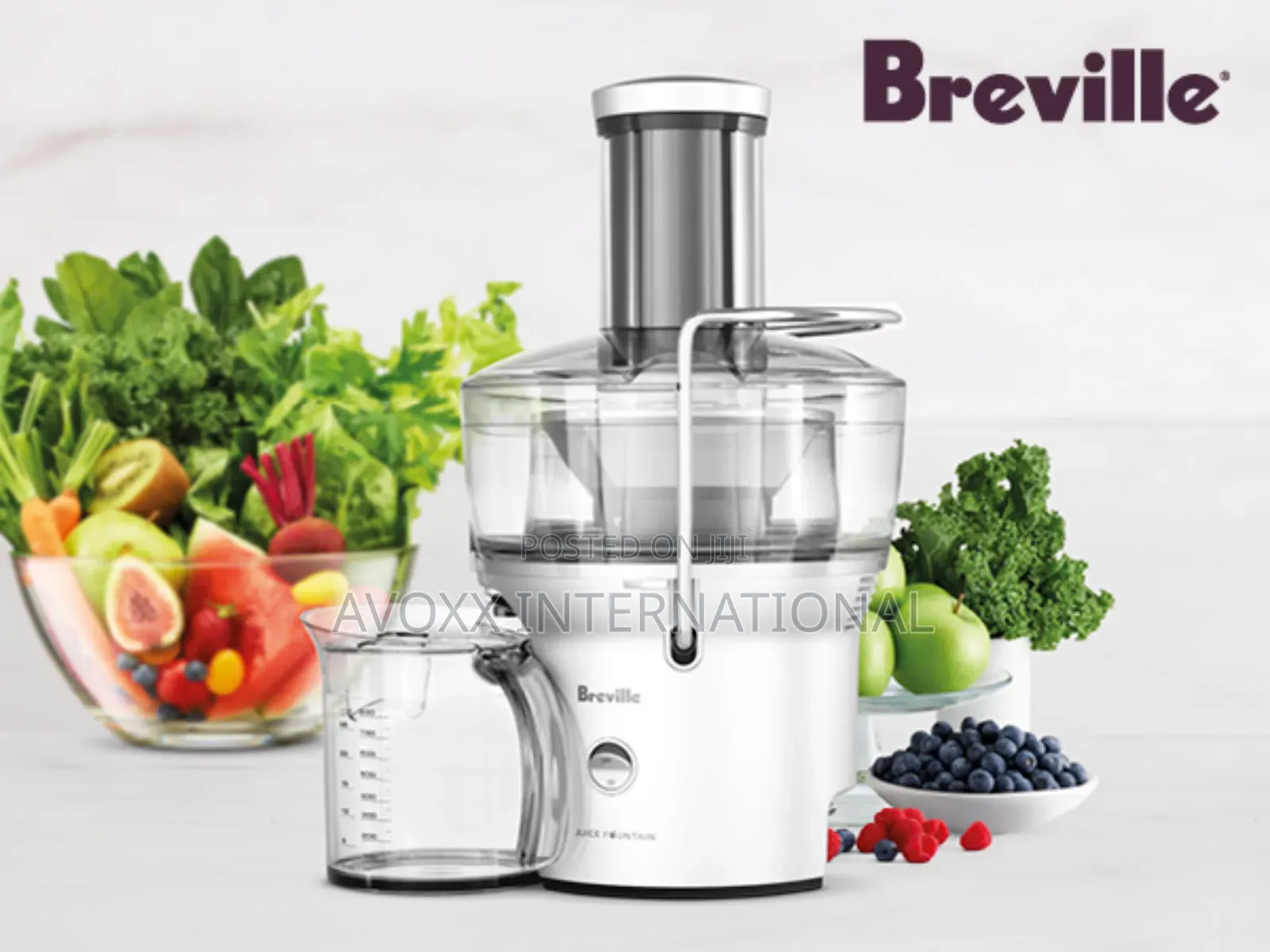 Breville Juice Fountain Compact Juicer, BJE200XL