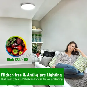12" LED Ceiling Light JACKYLED 5 Color Temperature Flush
