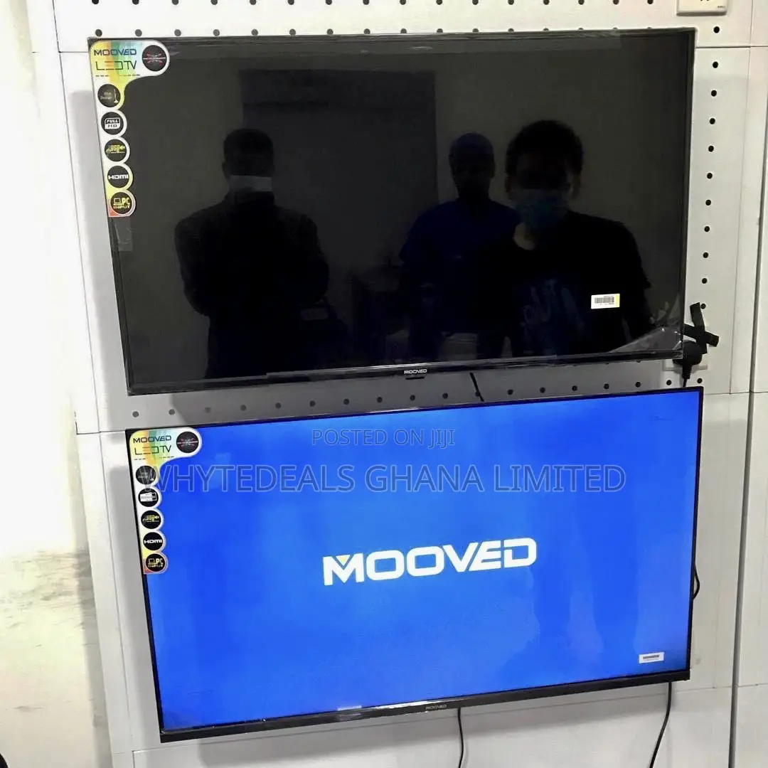 Free Wall Mount| Mooved 43" Satellite FHD Led Tv| Usb| Hdmi