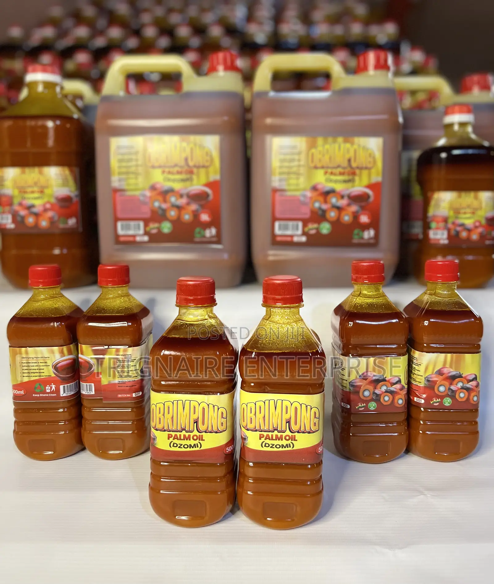 Obrimpong Palm Oil - 500ml (Dzomi)