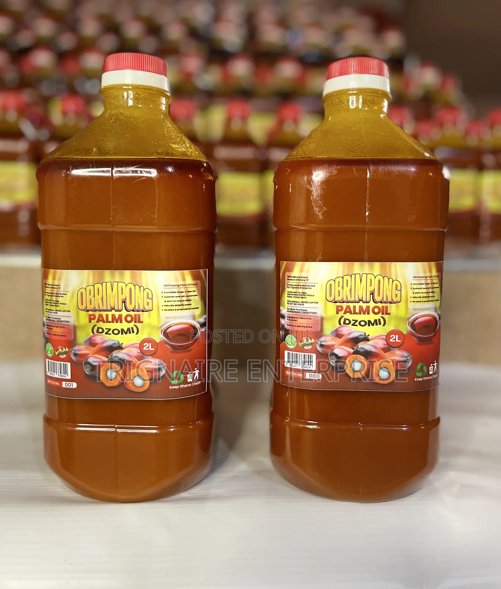 Obrimpong Palm Oil -2 LTRS ((Dzomi)