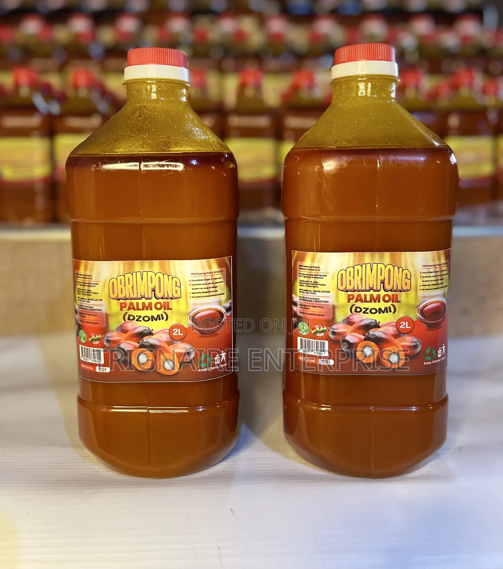 Obrimpong Palm Oil -2 LTRS ((Dzomi)