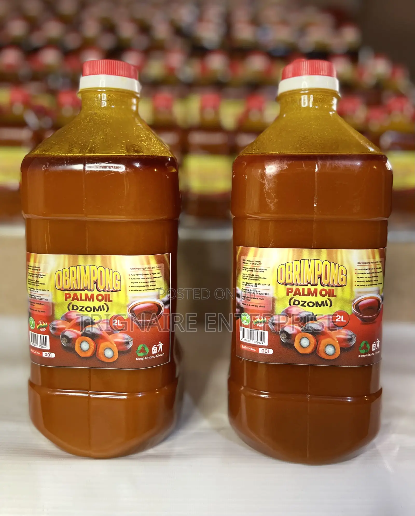 Obrimpong Palm Oil -2 LTRS ((Dzomi)