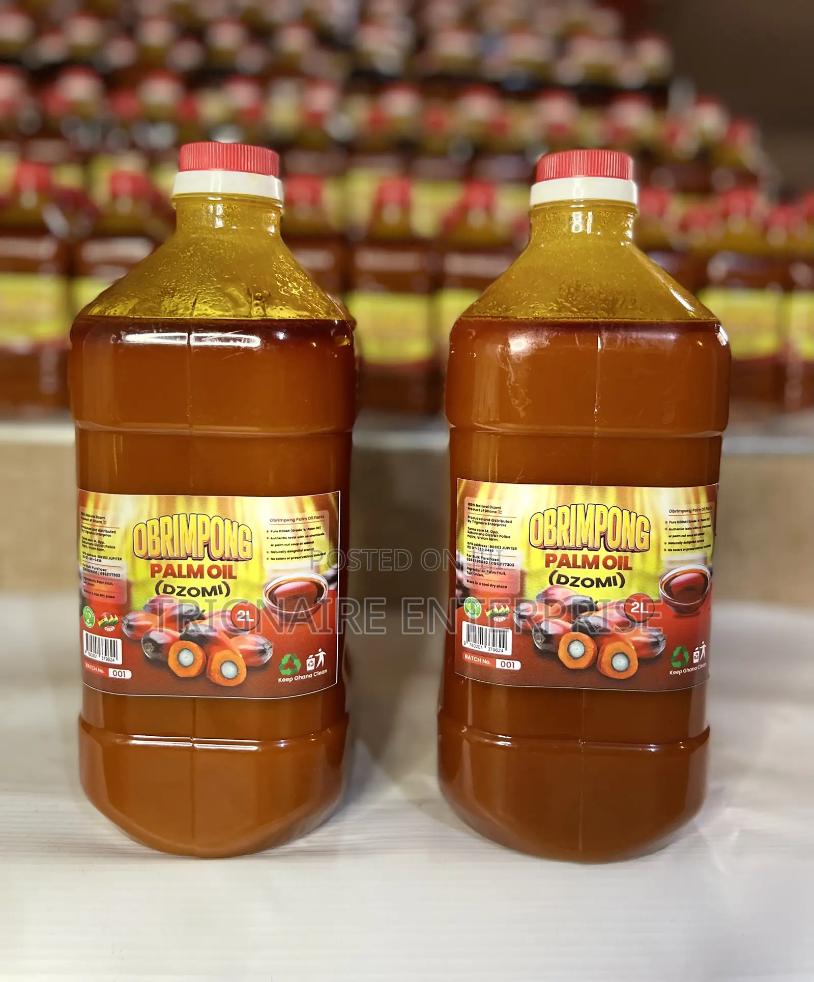 Obrimpong Palm Oil -2 LTRS ((Dzomi)
