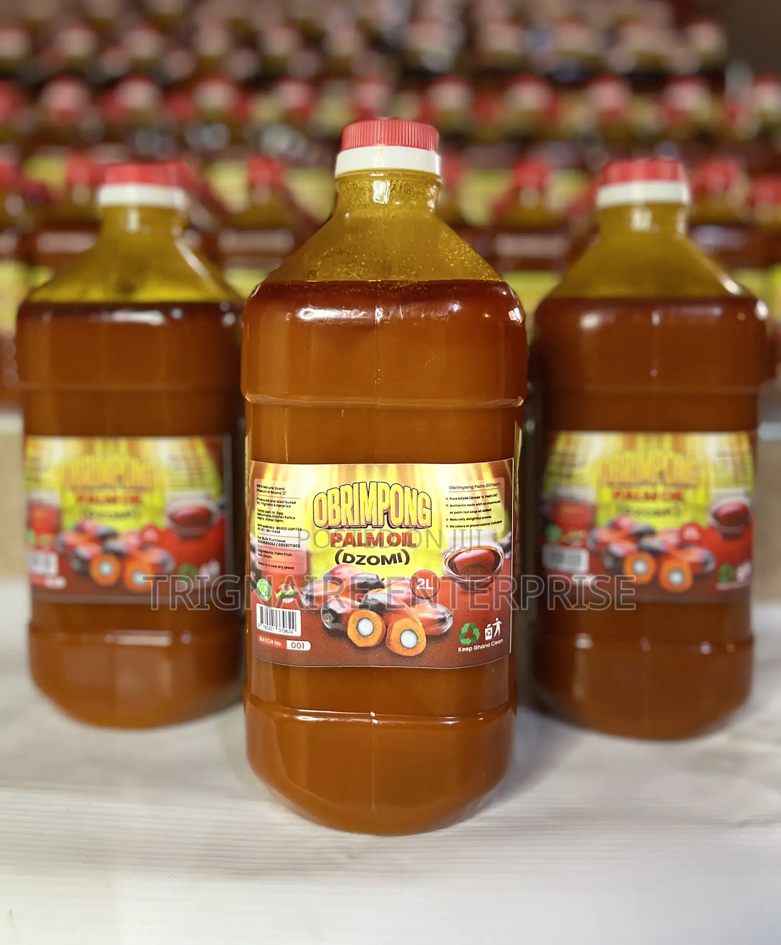 Obrimpong Palm Oil -2 LTRS ((Dzomi)
