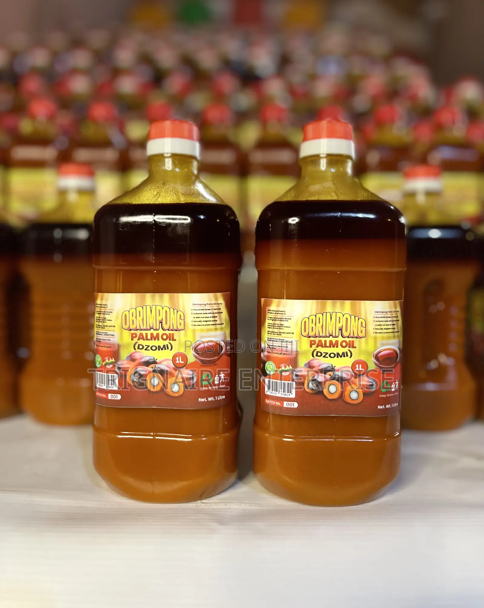 Obrimpong Palm Oil - 1 LTRS (Dzomi)