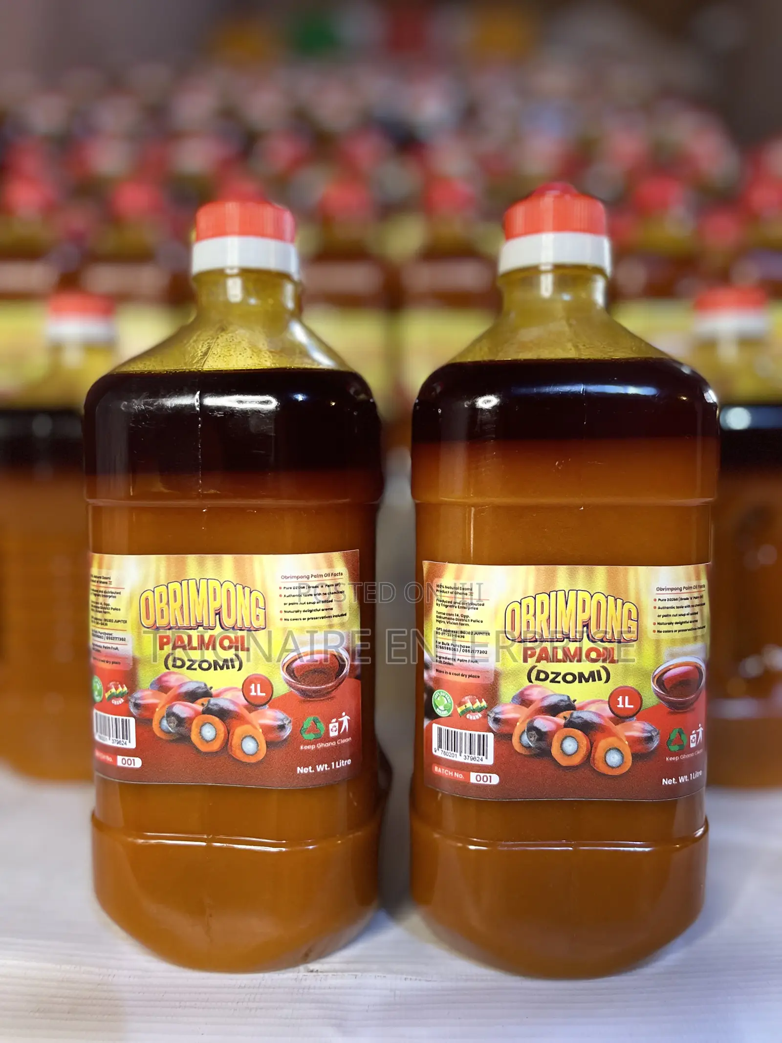 Obrimpong Palm Oil - 1 LTRS (Dzomi)
