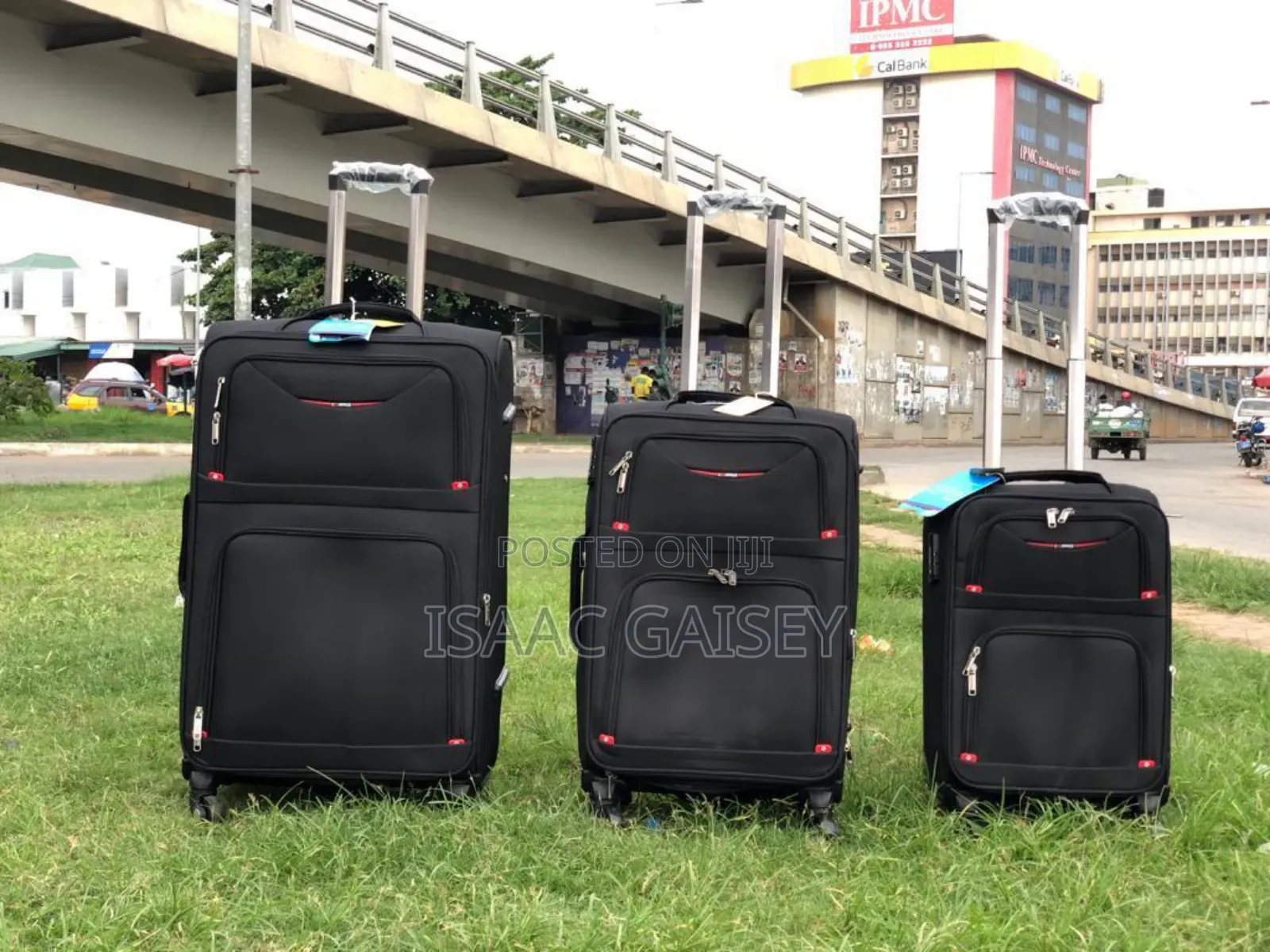 Three in One Trolling Compass Material Luggages