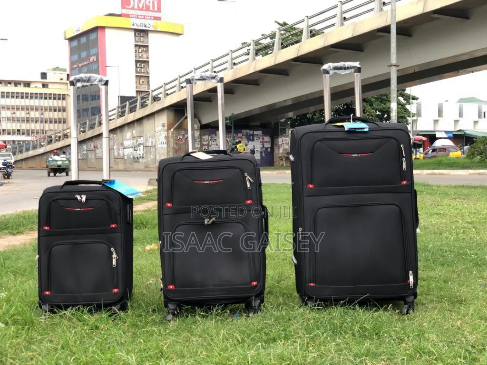 Three in One Trolling Compass Material Luggages