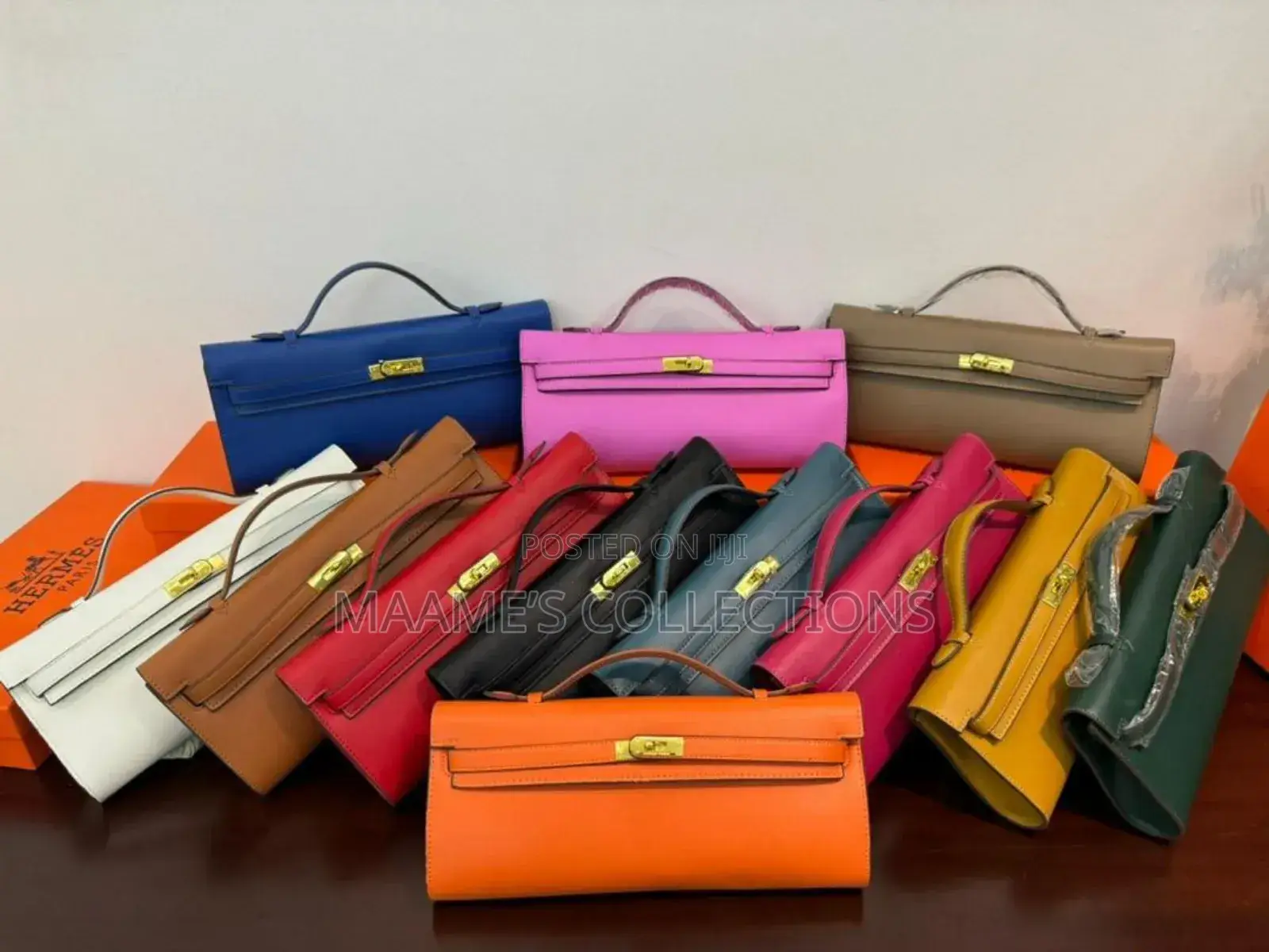 Hermes Kelly Cut Clutch / Handbag ( in a Box)