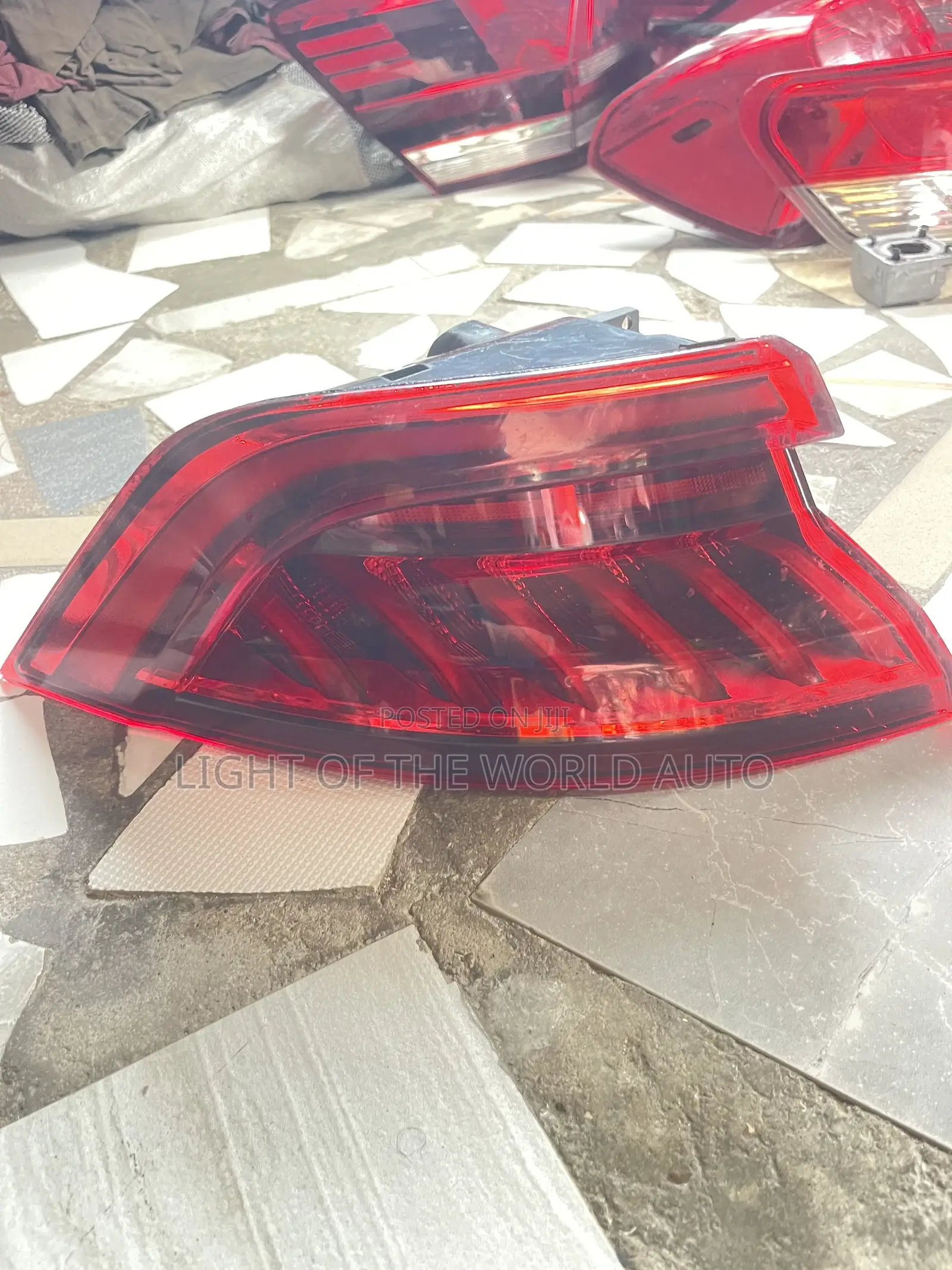 Audi Q8 Taillight 2020 Left Side
