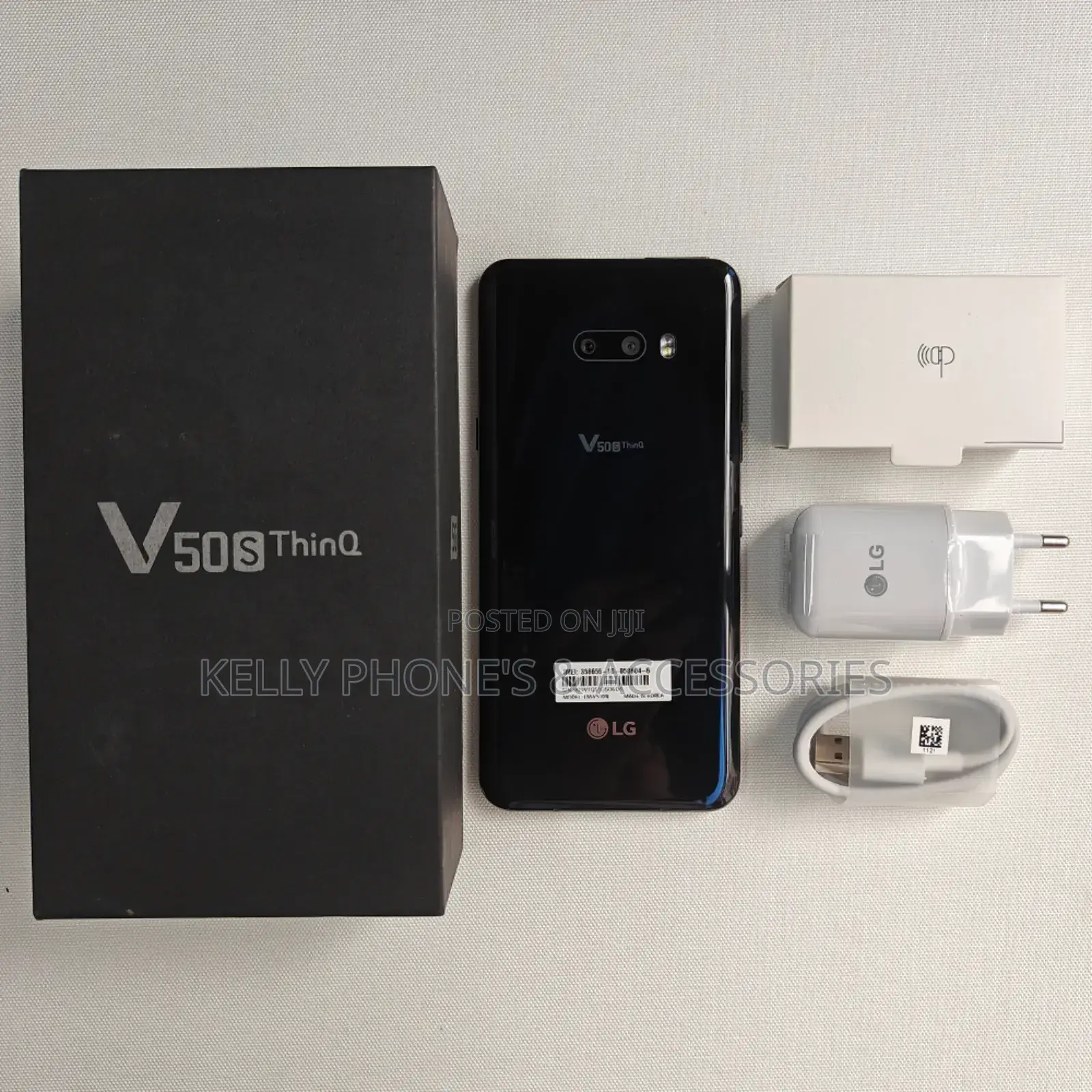 New LG V50S ThinQ 5G 128 GB Black