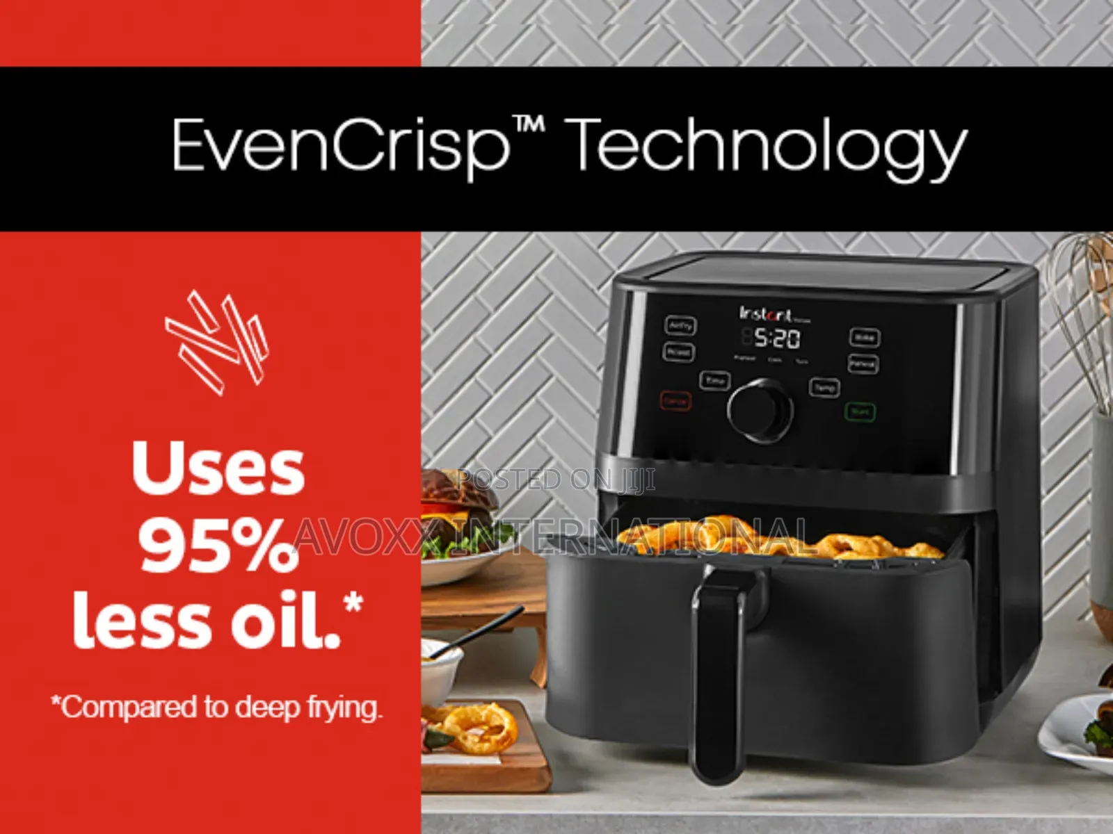 Instant Pot Vortex 5.7QT Air Fryer With Accessories,