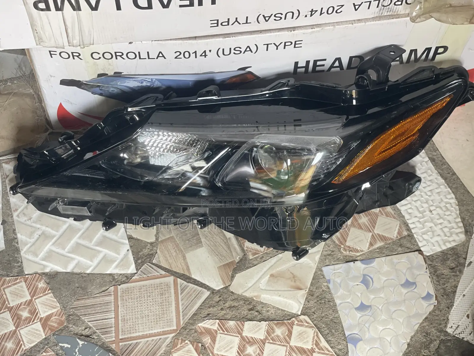 Toyota Camry 2020 Headlight Left Side