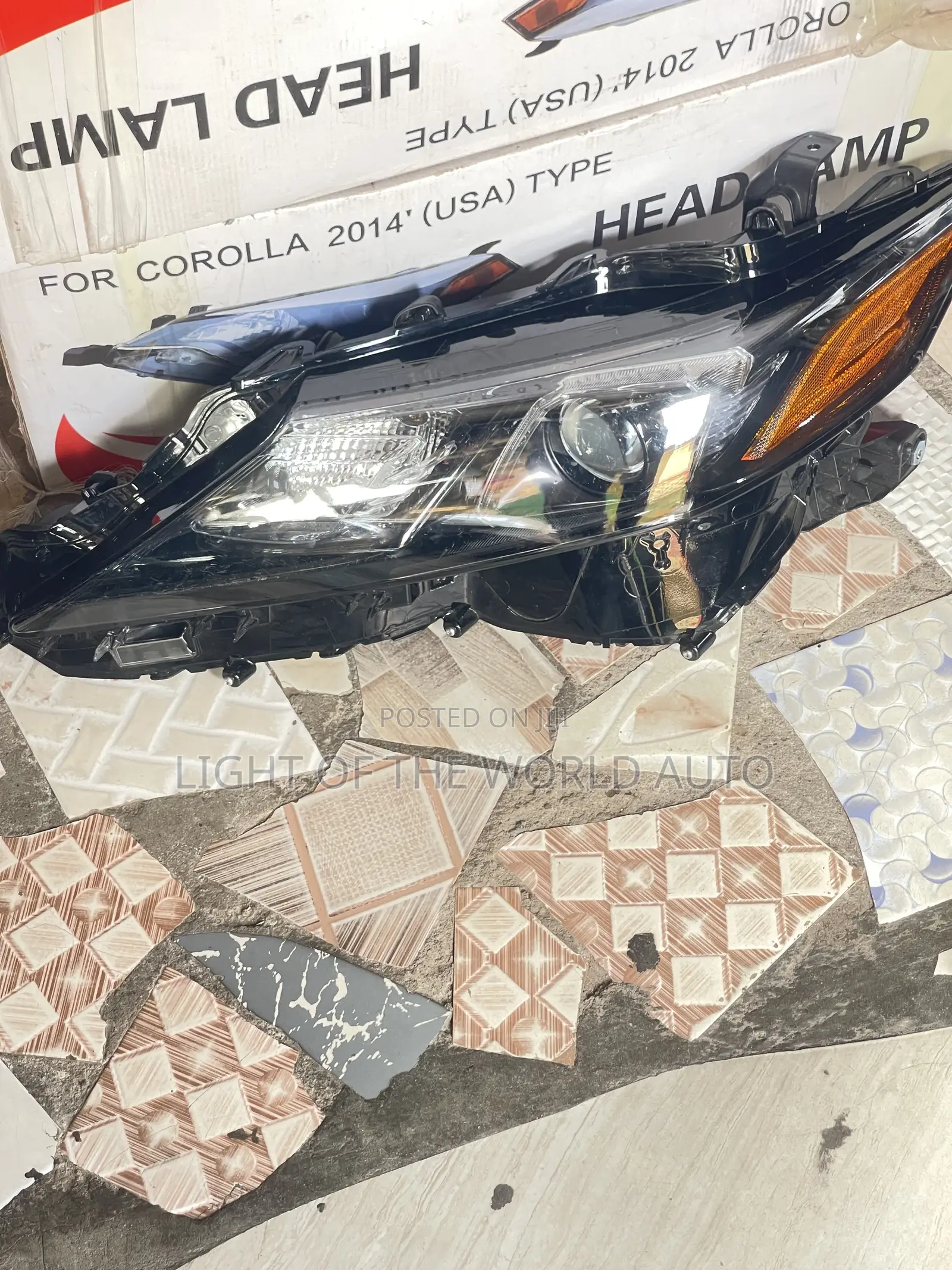 Toyota Camry 2020 Headlight Left Side