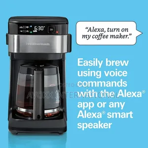 Hamilton Beach Programmable Coffee Maker, 12 Cups, 46310)