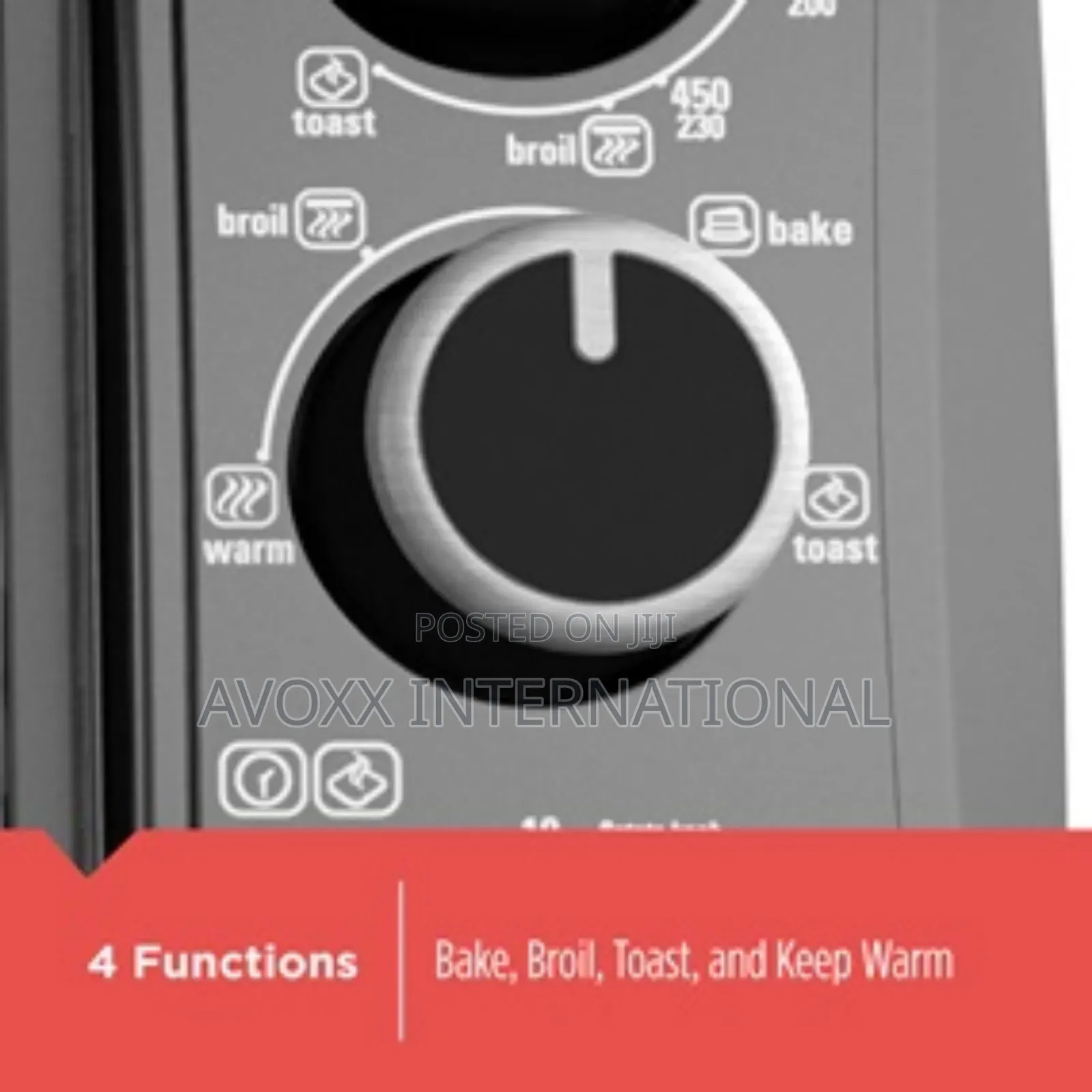 Black Decker 4-Slice Toaster Oven, Black, TO1313B