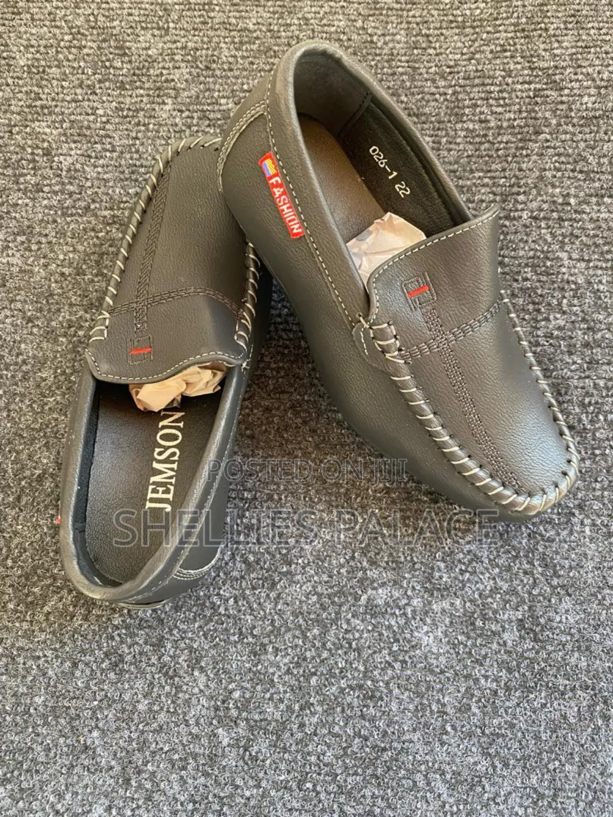 Kids Leather Fashionable Dressing Shoes