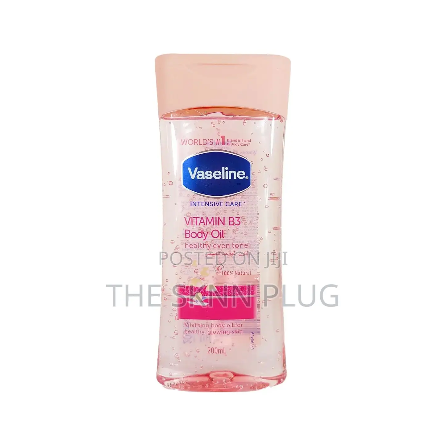 Vaseline Intensive Care Vitamin B3 Body Oil Pink.