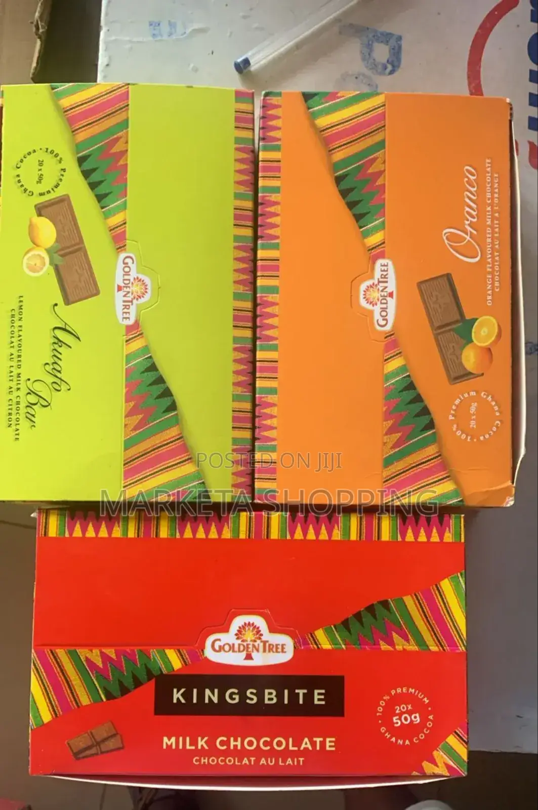 Golden Tree Chocolate 50gx20