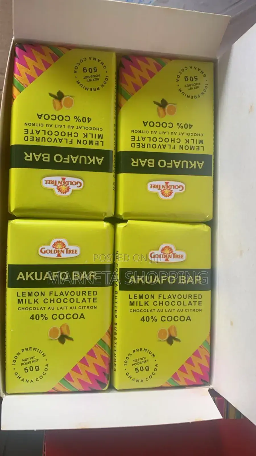 Golden Tree Chocolate 50gx20