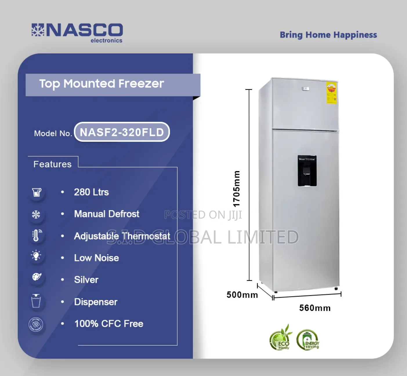Keeping Food Fresh With NASCO-280LTR-TOP-MOUNTED-FREEZER