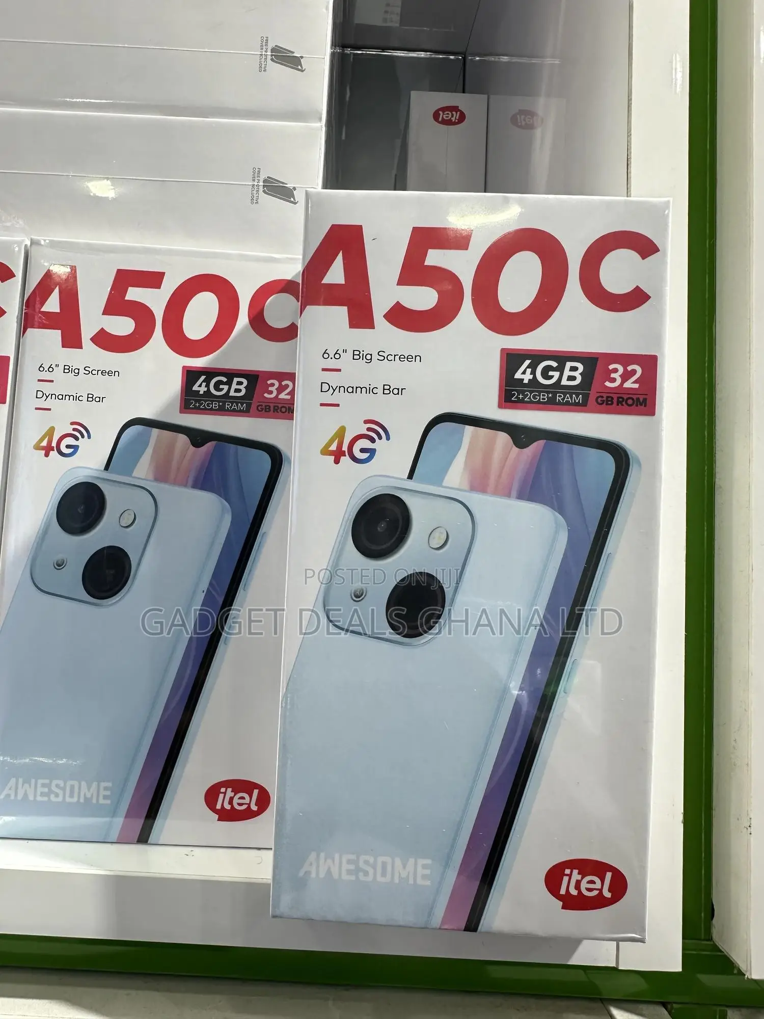 New Itel A50C 32 GB Black