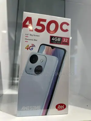 New Itel A50C 32 GB Black