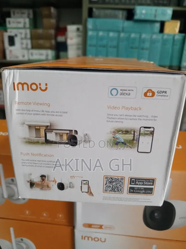 Imou Bullet 2c Ipc-F42p Bullet Wi-Fi Camera 4mp 2.8mm 2