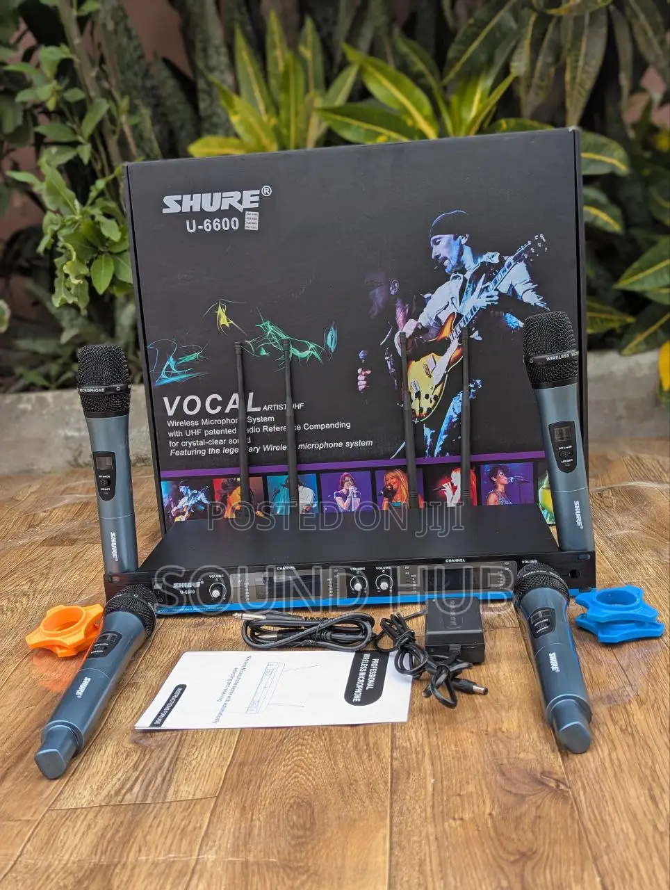 Shure U-6600 ( 4 In 1 ) Wireless Microphone